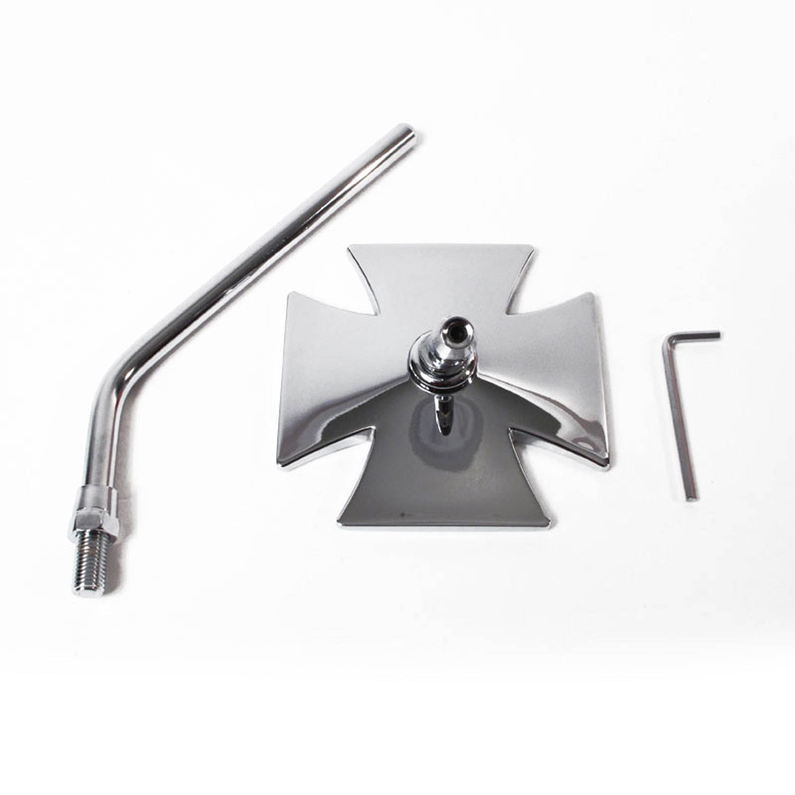 WHITES MIRROR MALTESE CROSS 10MM FITTING - Image 2