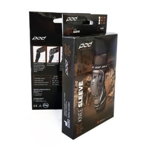 Pod KX Knee Sleeve Pair Black - Image 3
