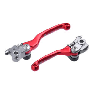 Zeta Pivot Lever Set FP - Honda Red - Image 1