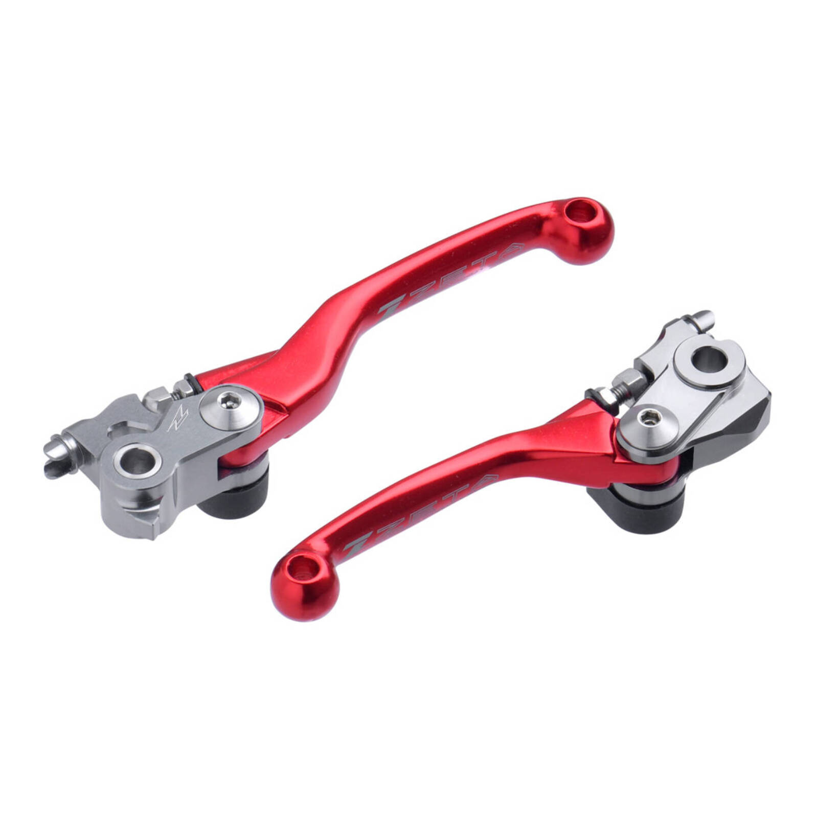 Zeta Pivot Lever Set FP - Honda Red - Image 1