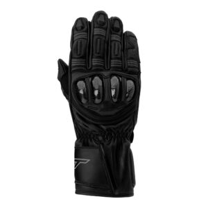 RST S1 CE Leather Road Gloves Black - Image 1