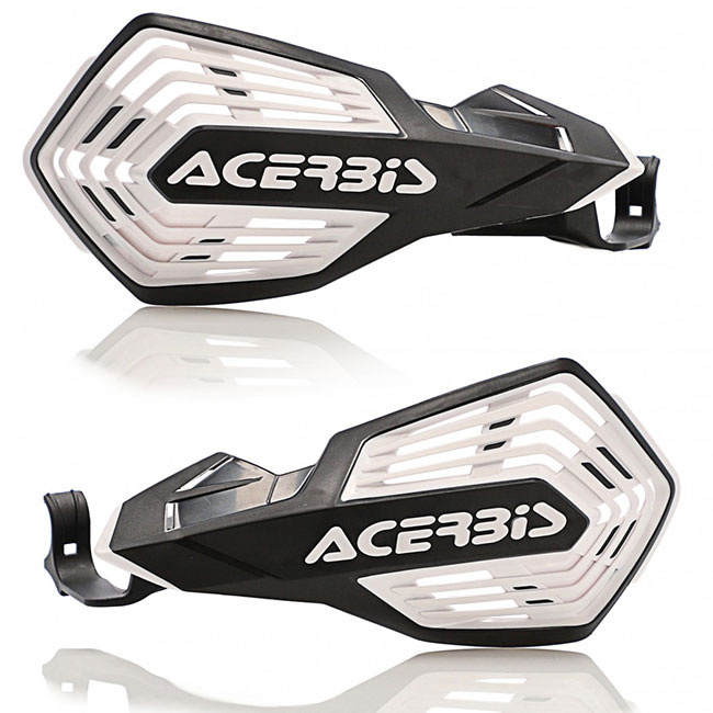 K-Future Handguards Black/White Acerbis [A]