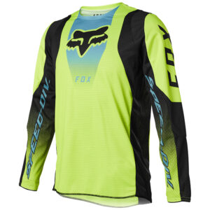 Fox 360 Dier Youth Yellow Motocross Jersey - Image 2