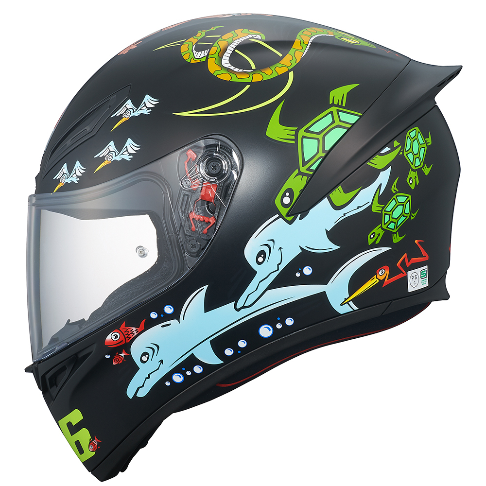 AGV K1 Road Helmet Zoo Matte Black