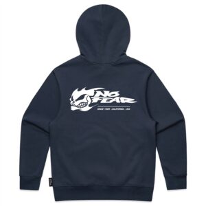 No Fear Navy Skull Hoodie - Image 2