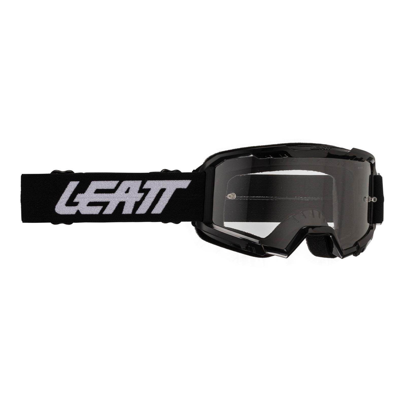 Leatt 2.5 Vizion Goggles (Small) Black Clear 90 VLT - Image 1