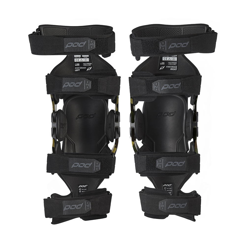 Pod K4 2.0 Knee Brace Pair Camo
