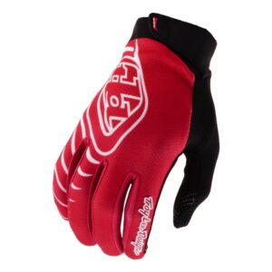 Troy Lee Designs GP Pro Mono Motocross Gloves Scarlet Glo - Image 1