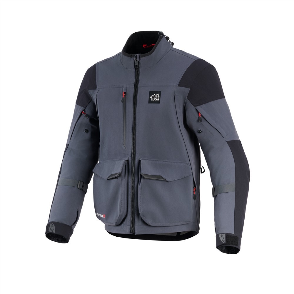 Alpinestars Maxdura Drystar Xtra Flow Laminated Armoured Shell Deep Gray/Black