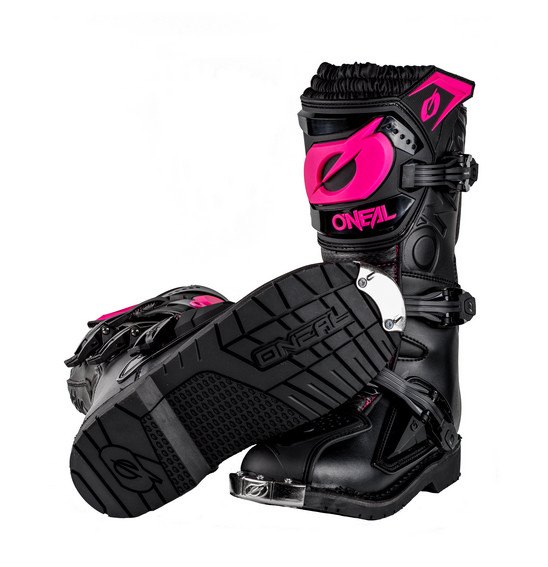 Oneal Rider Pro Motocross Boots Ladies Black/Pink