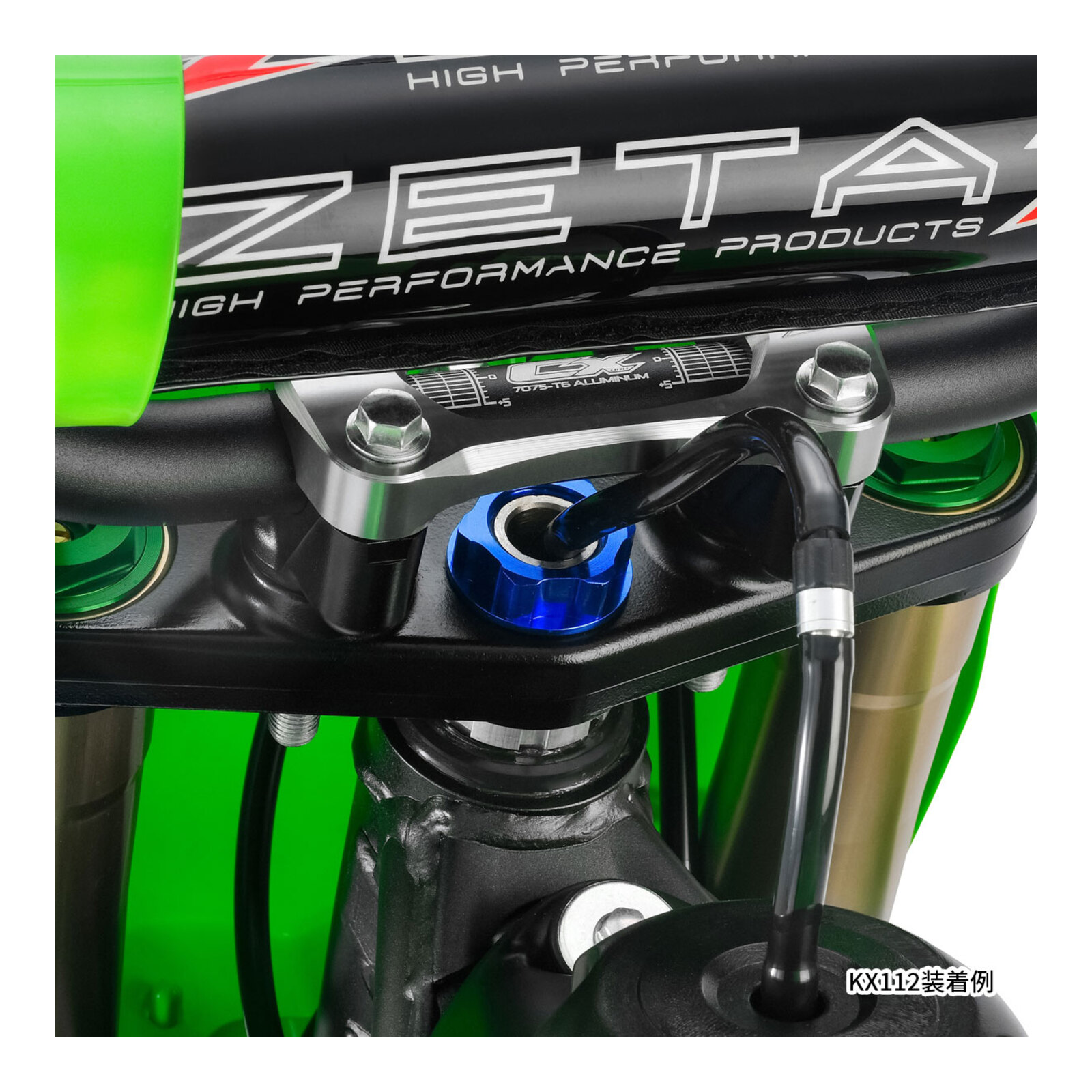 Zeta Stem Nut (M24x32 P1.0 H12) - Blue - Image 12