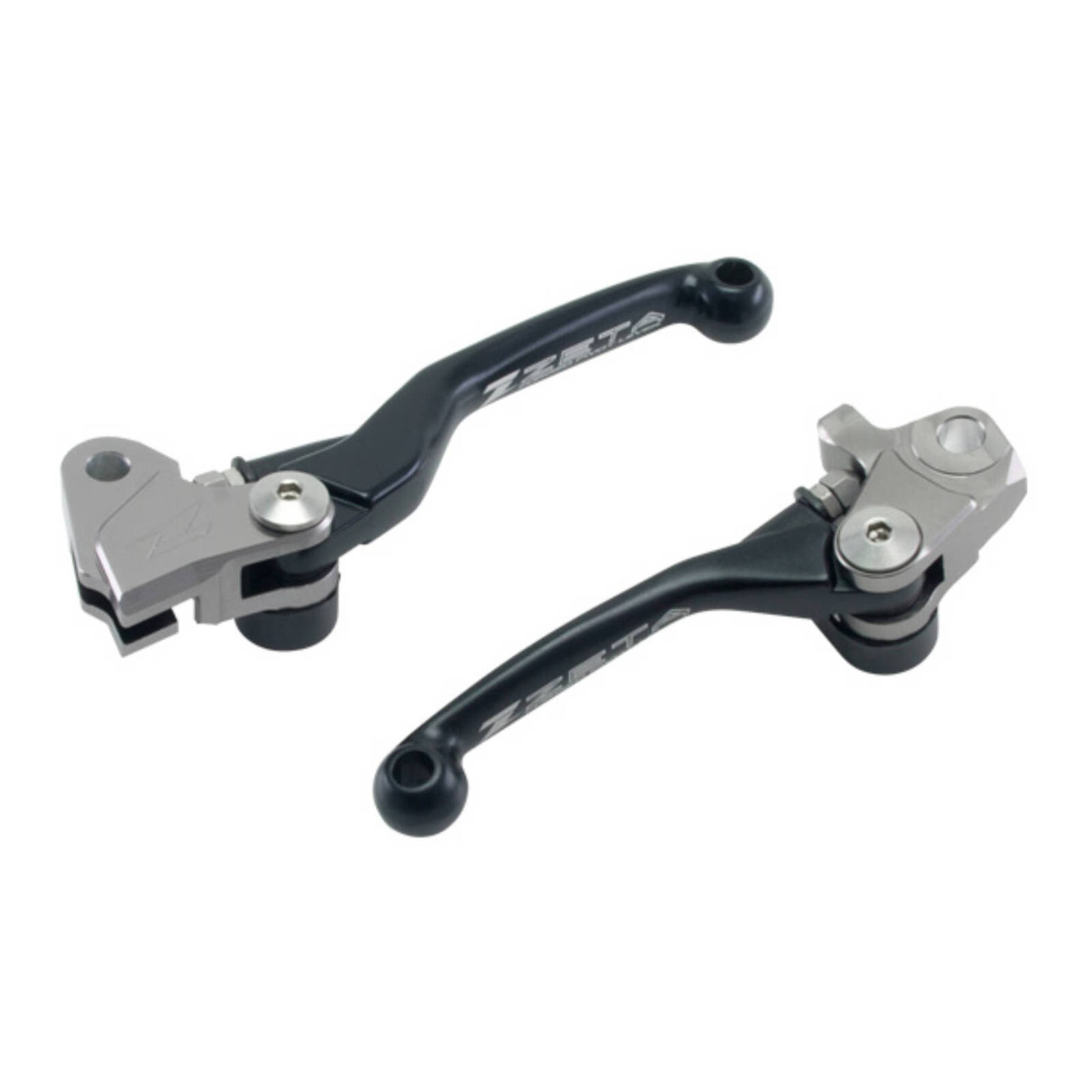 Zeta Pivot Lever Set FP - Kawasaki KX250F - Black - Image 2