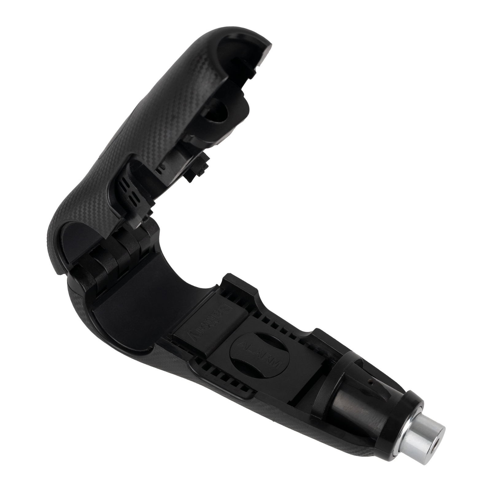 OXFORD LEVER LOCK SECURITY ALARM BLK - Image 2