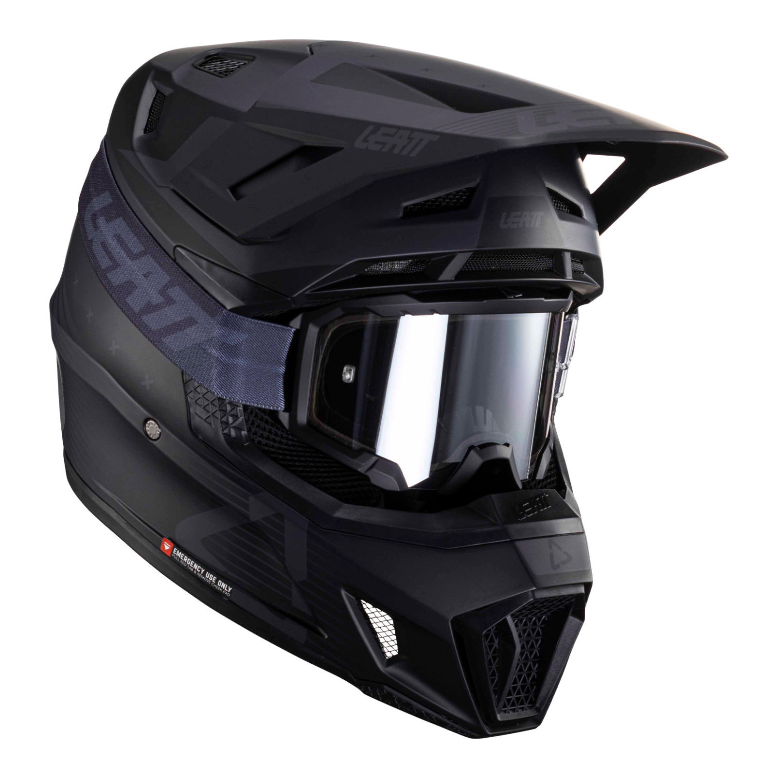 Leatt Moto Helmet Kit 7.5 Stealth - Image 1
