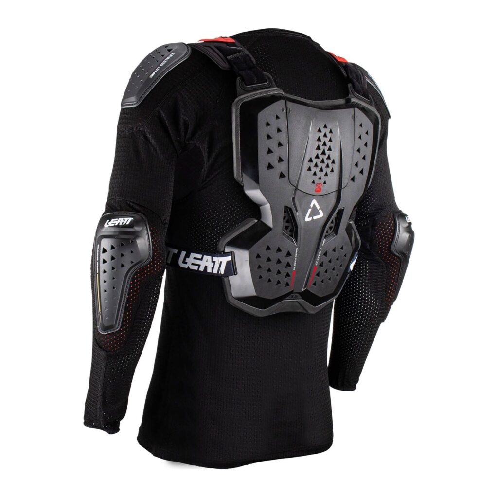 Leatt 3.5 Junior Body Protector - Black / Red