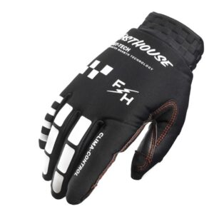 Fasthouse Toaster Motocross Gloves Black/White - Image 2