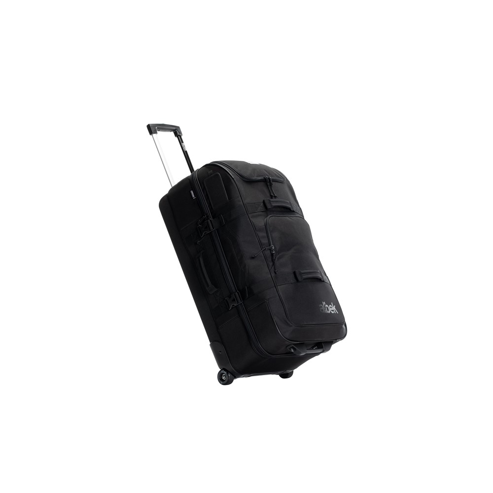 Albek Travel Bag Long Haul Checked Covert Black