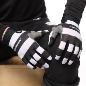 Fasthouse Vapor Jail Bird Motocross Gloves Black/White - Image 4