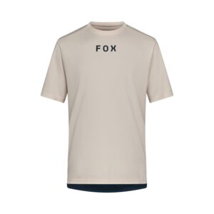 Fox Ranger MTB Jersey Wordmark Chalk White - Image 1