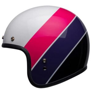 Bell Custom 500 Open Face Helmet Riff Pink/Purple - Image 2