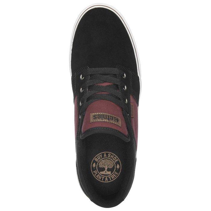 Etnies Barge LS Shoes Black/Red/Beige
