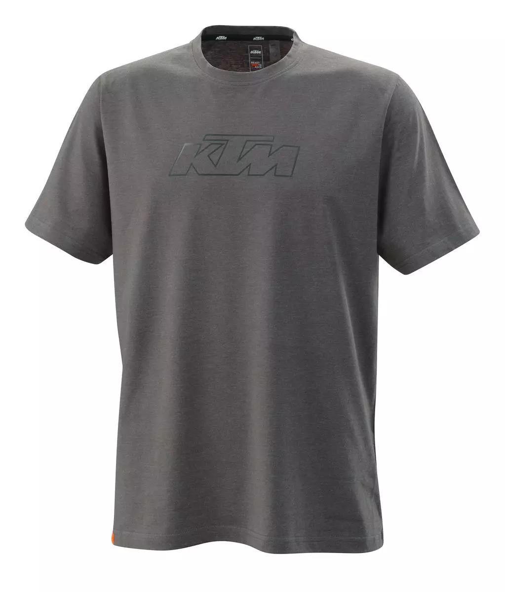 KTM Essential Melange Tee Grey - Image 1