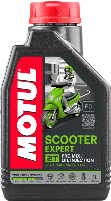 Oil Motul Scooter Expert 2T 1 Litre