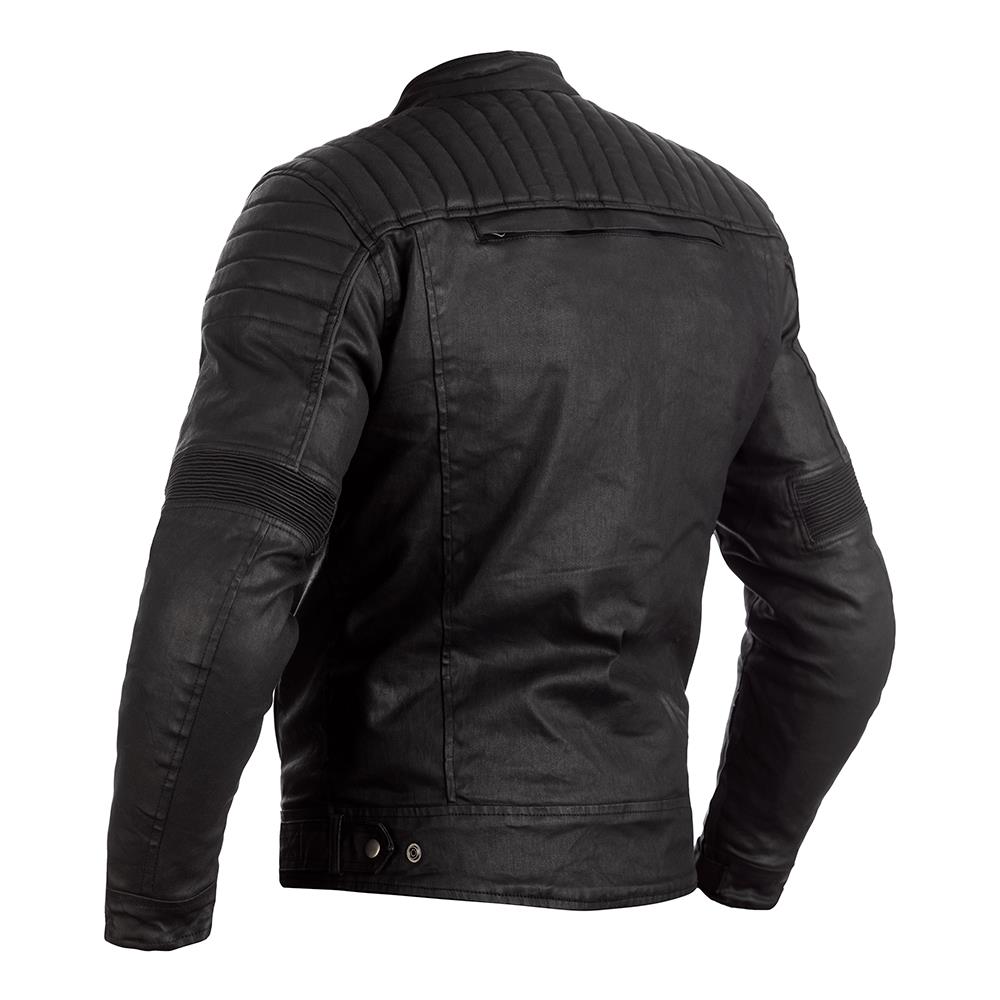 RST Brixton Wax CE Textile Road Jacket Black