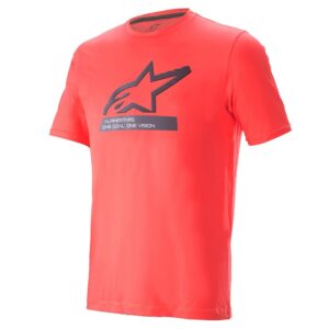 Alpinestars Ageless v3 Tech Tee Coral Fluoro - Image 5