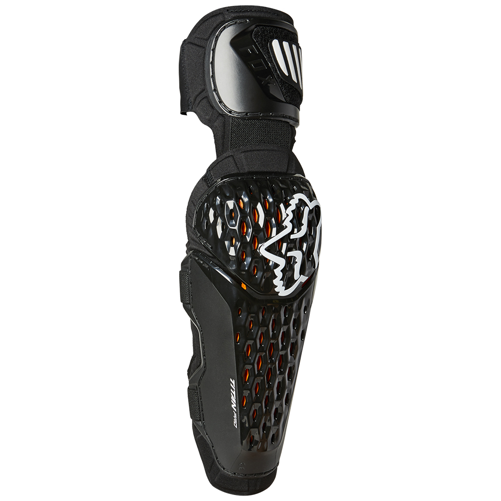 Fox Titan Pro D3O Black Elbow Guards