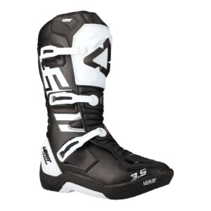 Leatt 3.5 Youth Black/White Motocross Boot - Image 2