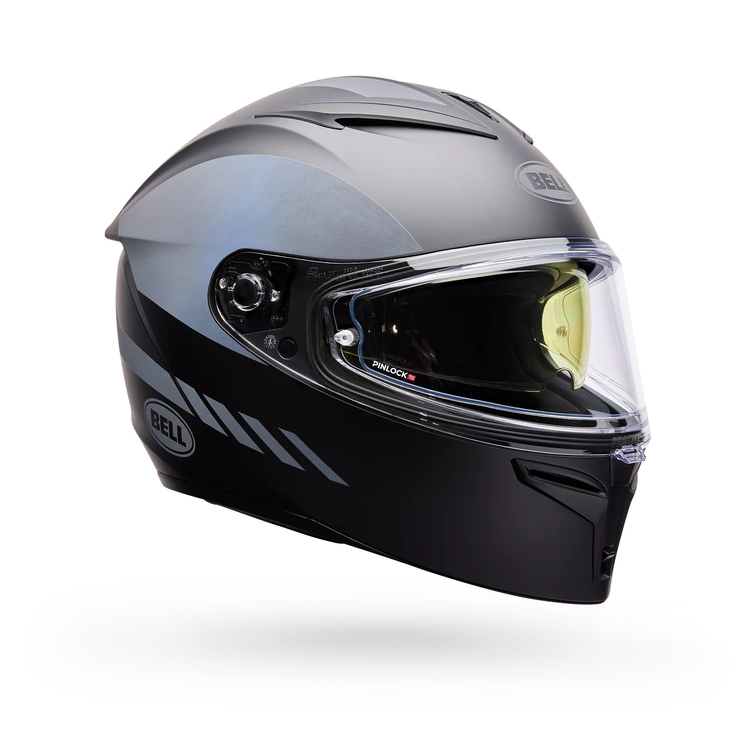 Bell Lithium Mips Night Rider ECE Road Helmet Black - Image 1