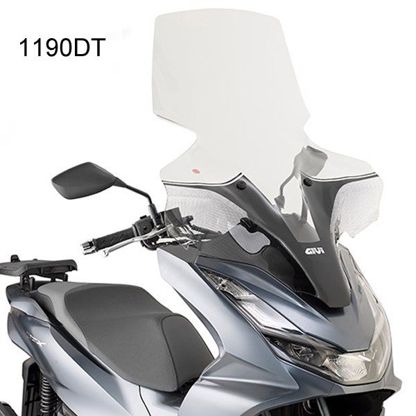 SCREEN HONDA PCX 125 '21-> CLEAR (NEEDS D1190KIT)