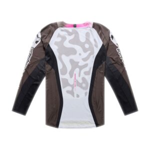 Troy Lee Designs SE Pro Myth Motocross Jersey Dark Olive/Pumice - Image 4