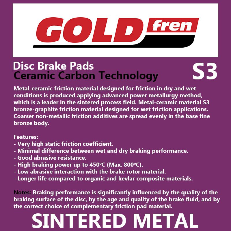 #073/S3 GOLDFREN SINTERED SPORTS (PH39)