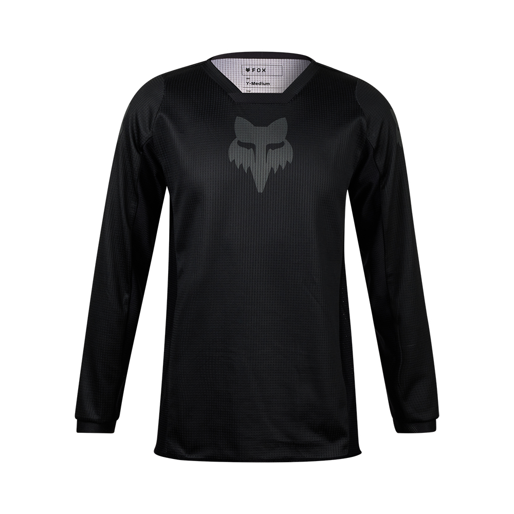 Fox Blackout Motocross Jersey Youth Black/Black
