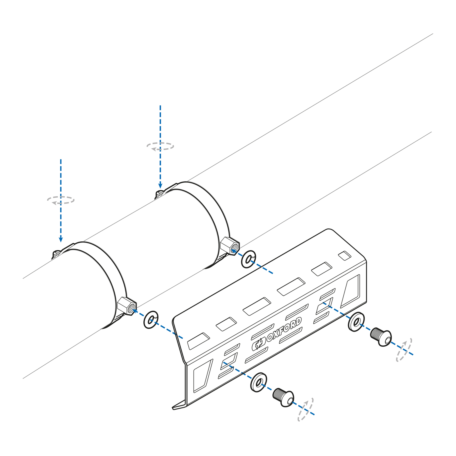 Oxford Adventure Exhaust Heat Shield - Image 4