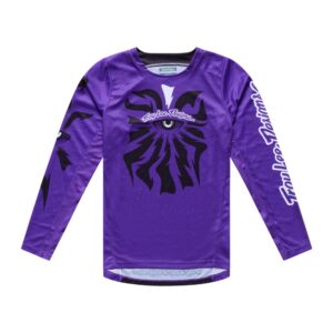 Troy Lee Designs GP Pro Cyclops Motocross Jersey Youth Neo Purple - Image 3