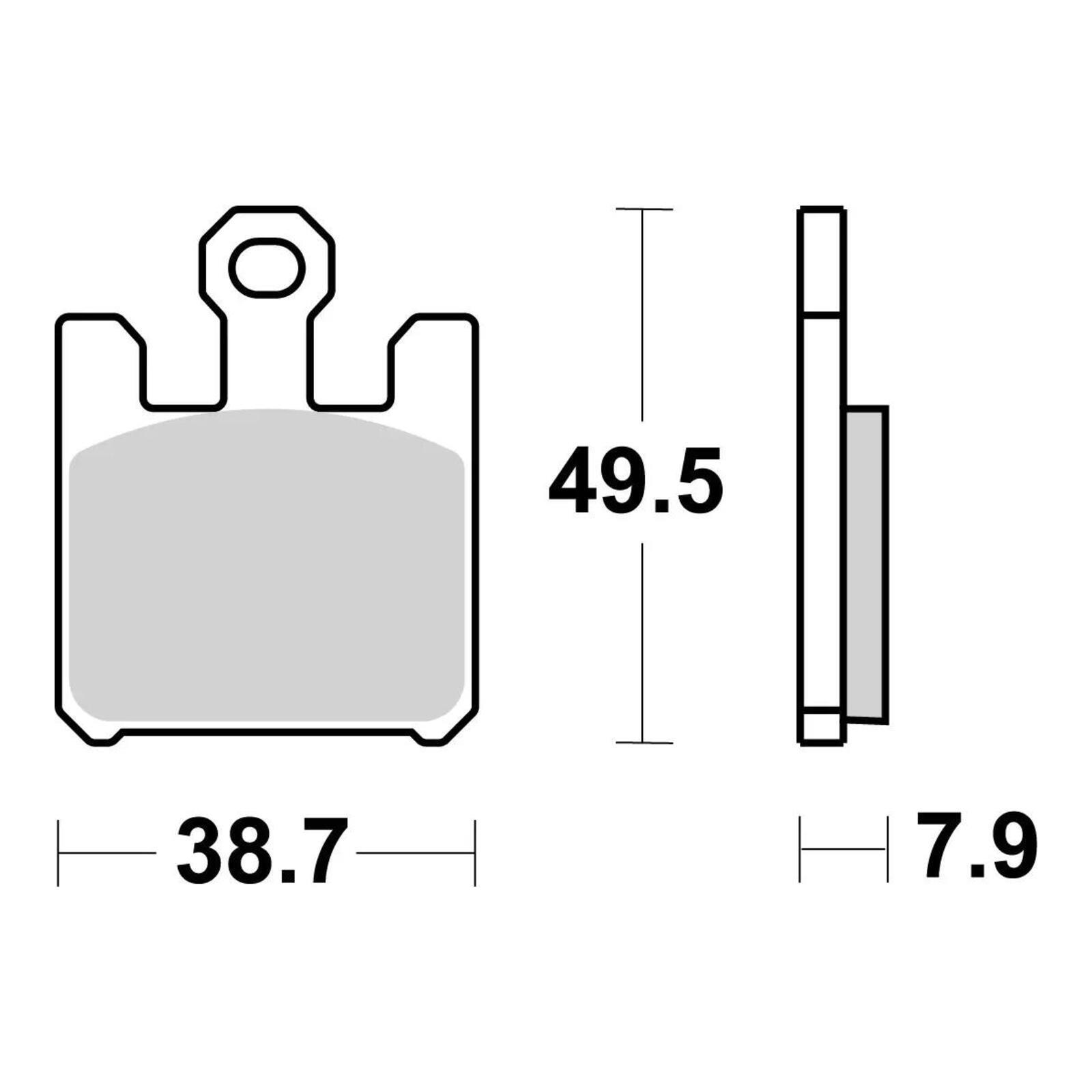 Brembo Brake Pad - Sintered Front - Image 3