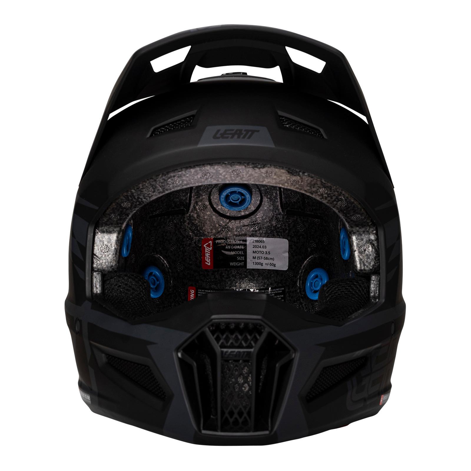 Leatt 3.5 Motocross Helmet Kit - Stealth - Image 6