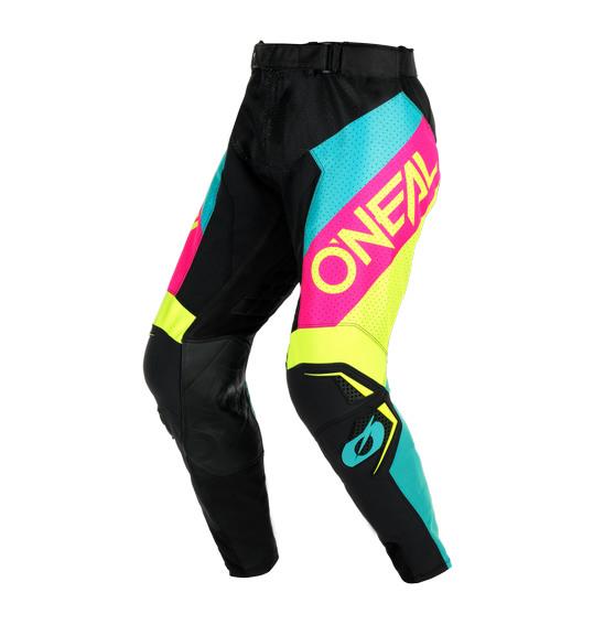 Oneal Hardwear Air Slam Motocross Pants Black/ Neon-Yellow/ Pink