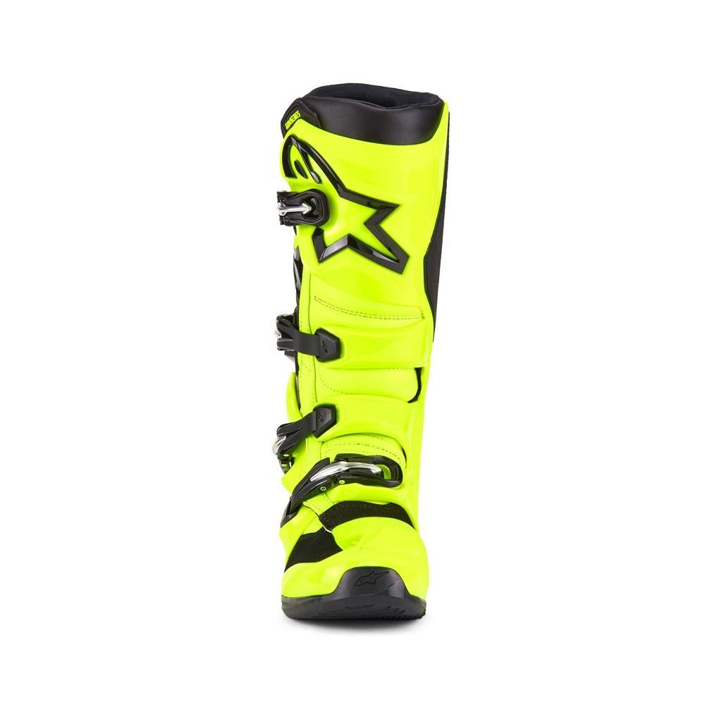 Alpinestars Tech-7 Motocross Boots Fluro Yellow/ Black