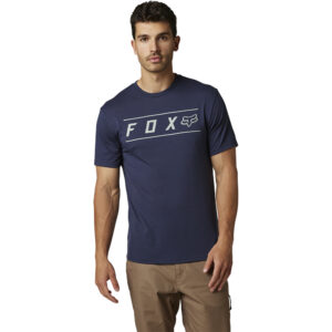 Fox Pinnacle Tech Tee Heather Deep Cobalt - Image 1