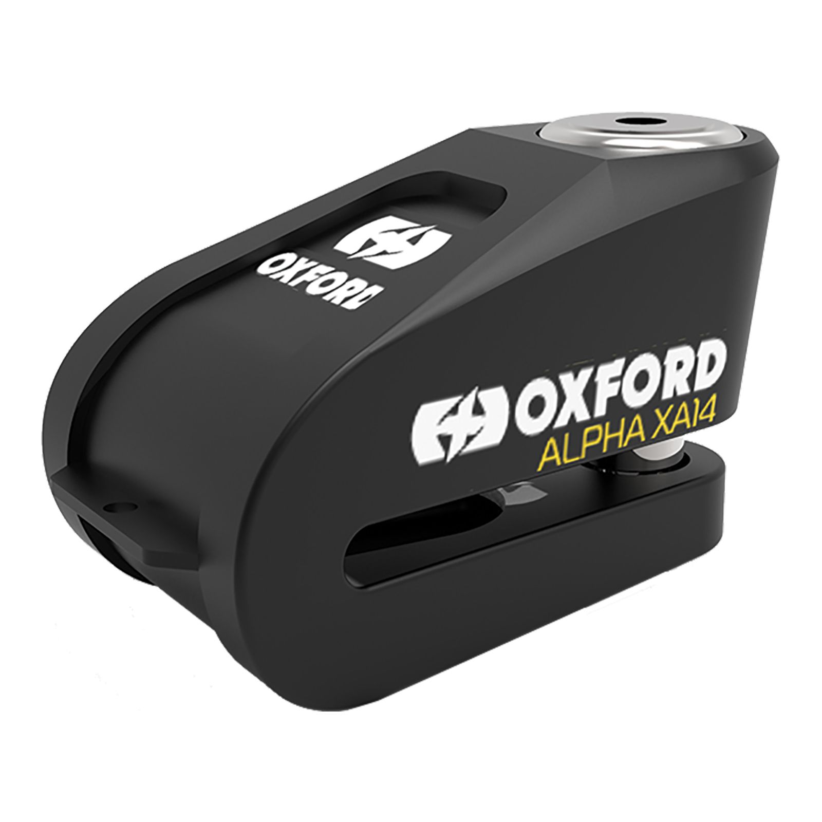 Oxford Alpha XA14 Alarm Disc Lock Stainless Brush - Image 1