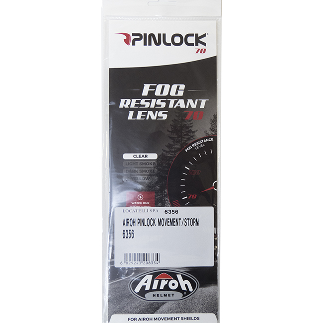 *Pinlock Visor Movement S Insert Airoh Helmets [A]