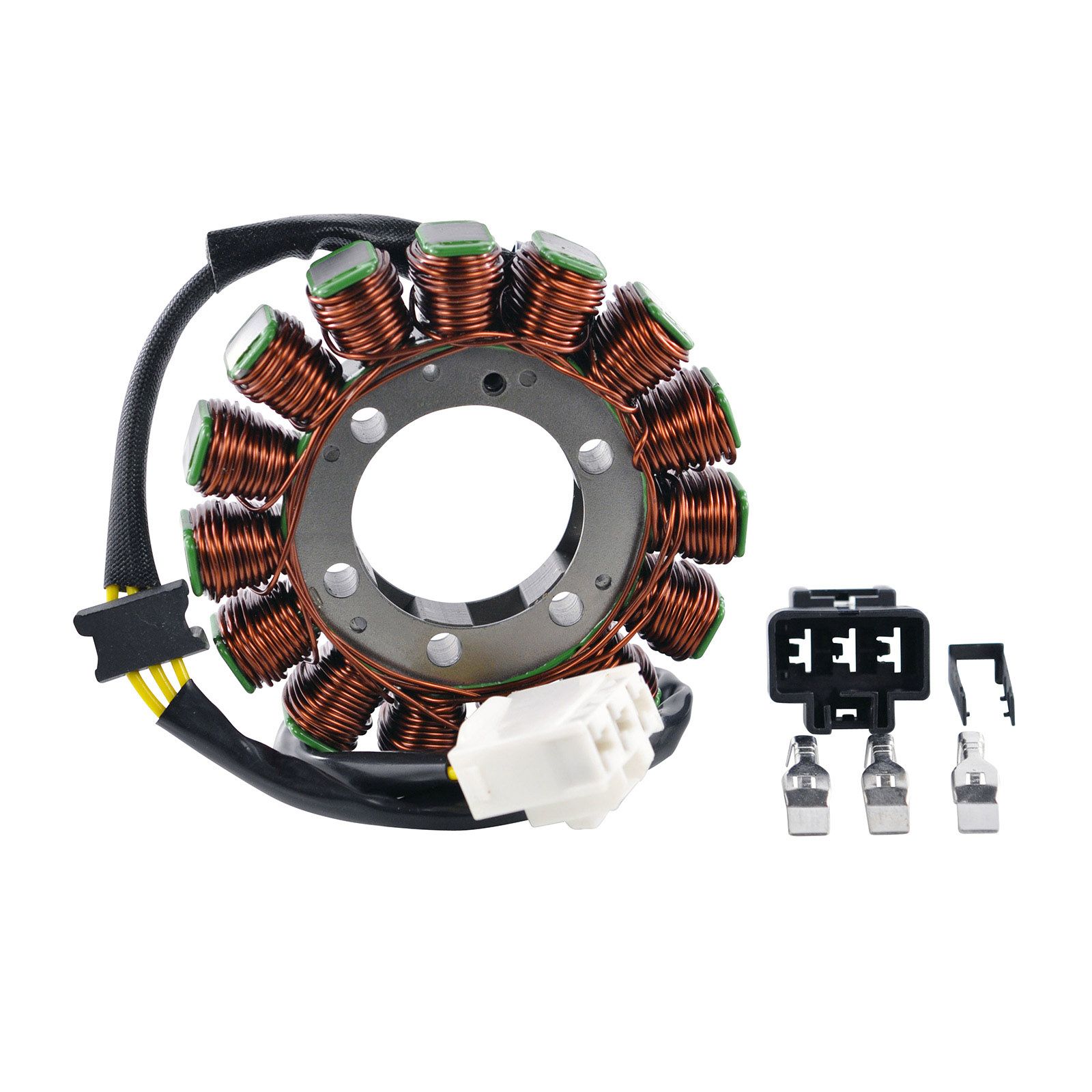 STATOR + KOKUSAN FLYWHEEL + REG + PULLER KIT (RMS900-103809) - Image 2