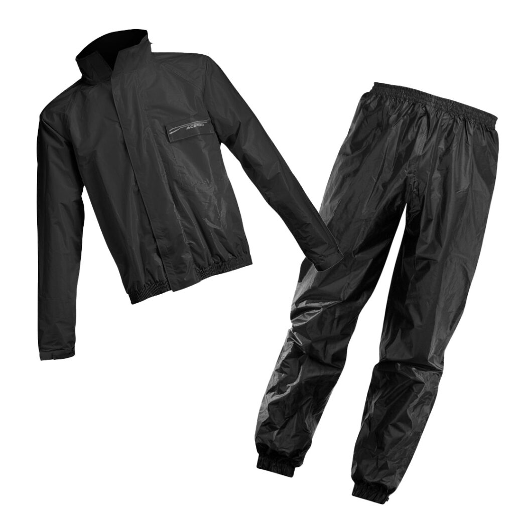 Acerbis 2pc Rain Suit Black
