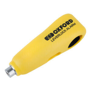 OXFORD LEVER LOCK SECURITY ALARM YELLOW - Image 1