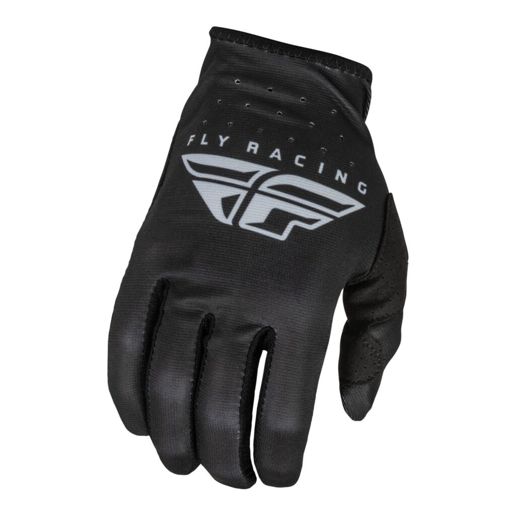 Fly Lite Motocross Gloves Black/Grey