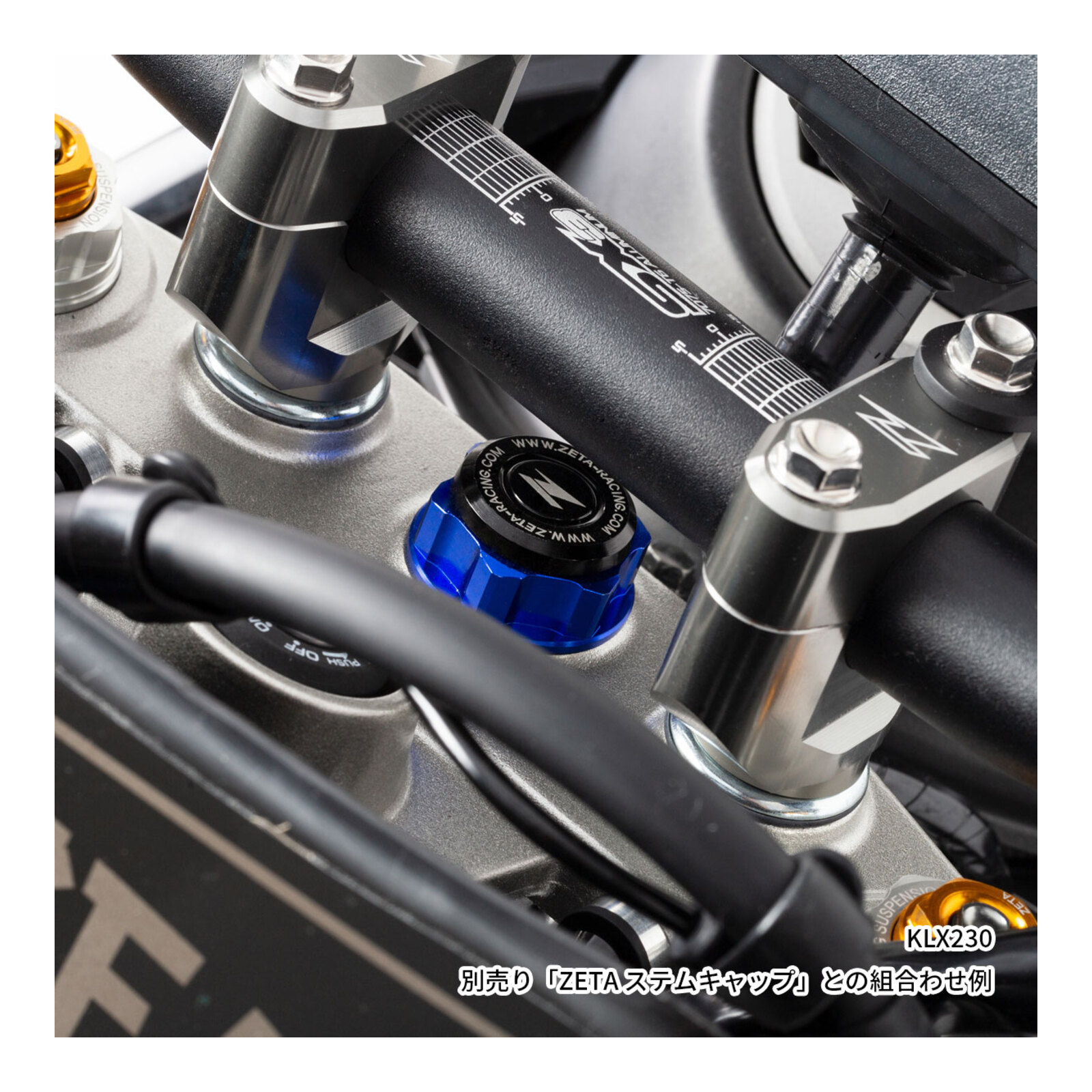 Zeta Stem Nut (M24x32 P1.0 H12) - Blue - Image 13